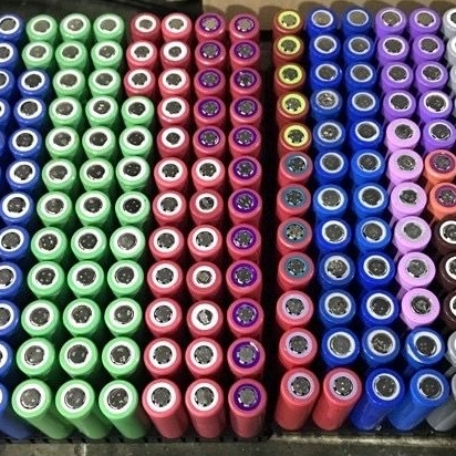 battery Baterai 18650 bekas copotan laptop kapasitas real 500 -2000 mAh