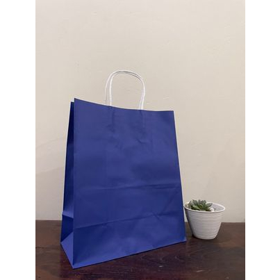 

Paperbag tas kertas polos warna size besar P25xL13xT32