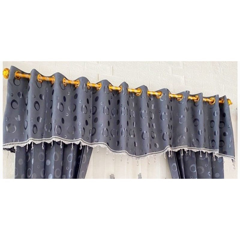 “elgorden”Gorden polkadot poni pisah/ poni saja