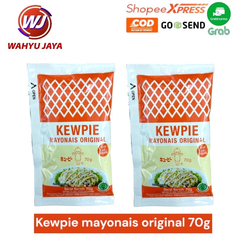 

Kewpie mayonais original 70 gram