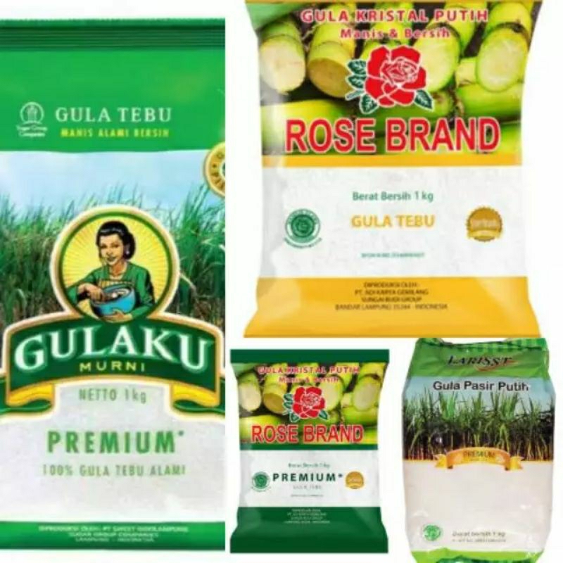 

gula pasir kemasan 1 kg