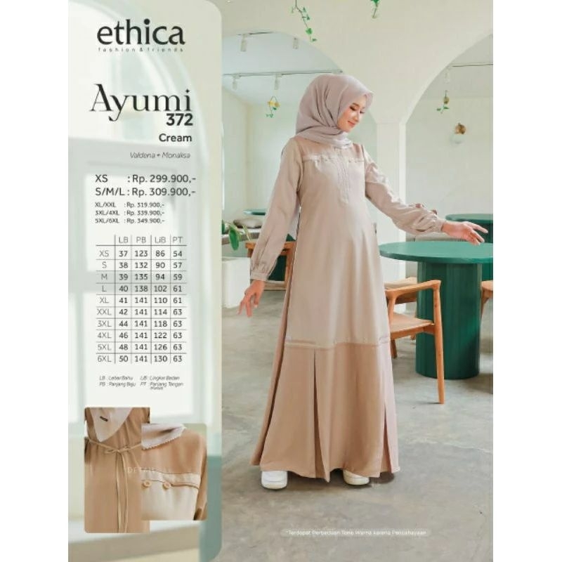 Gamis Ethica Ayumi 372