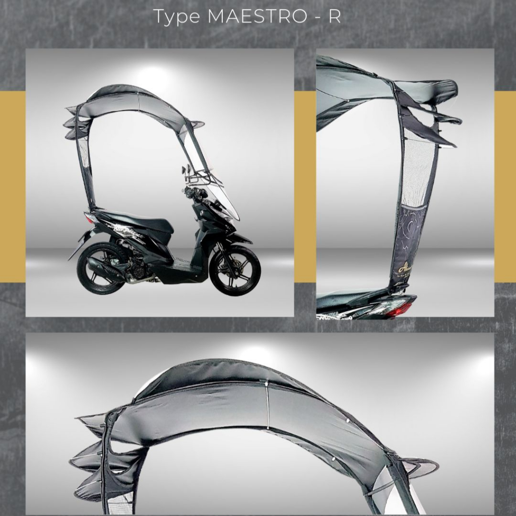 Allbeknow Type MAESTRO R -  Kanopi -  Payung - Jas Hujan Anak - Aksesoris - Variasi - Cover - Tenda 