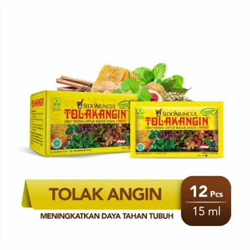 

tolak angin cair sido muncul | 1 dus isi 12 pcs