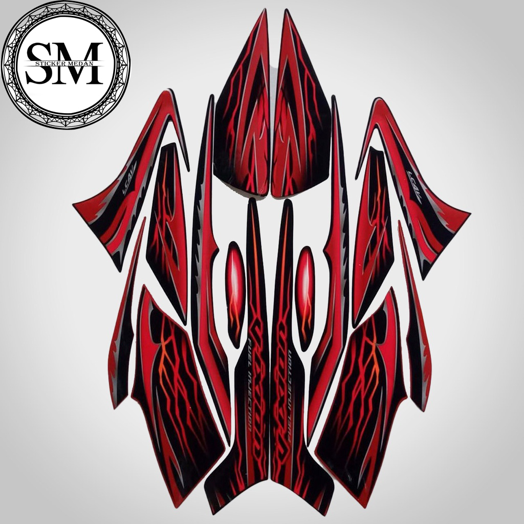 Stiker Striping Yamaha Vixion Old 2010 - List Stiker Motor Vixion Old 2010 -