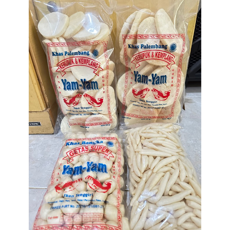 

kemplang paket 4bks super (kancing,peser,getas,kricu bangka)