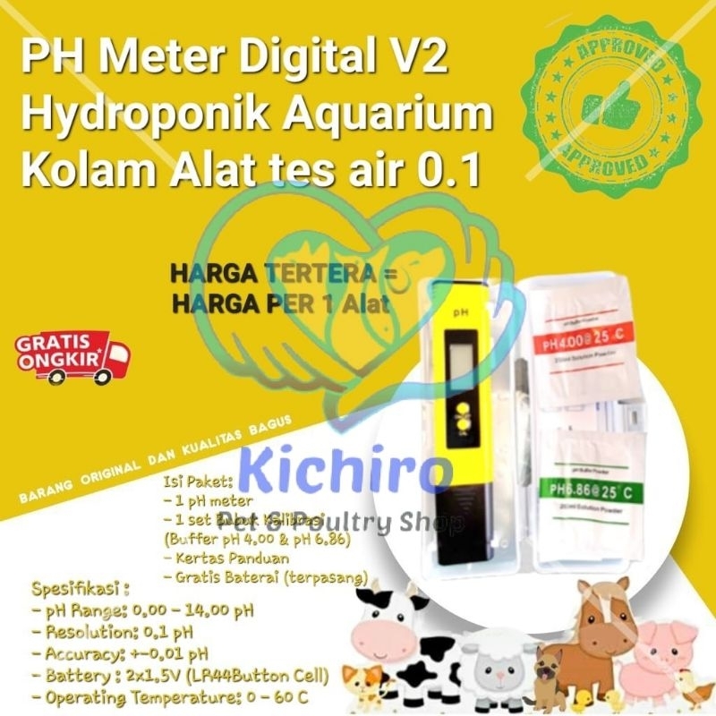 Harga ph meter air v2 Terbaru Mei 2025 | BigGo Indonesia