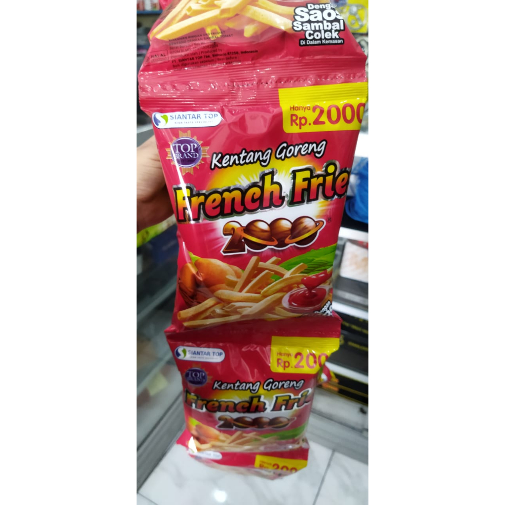 

FRENCH FRIES MAKANAN RINGAN - 10pcs