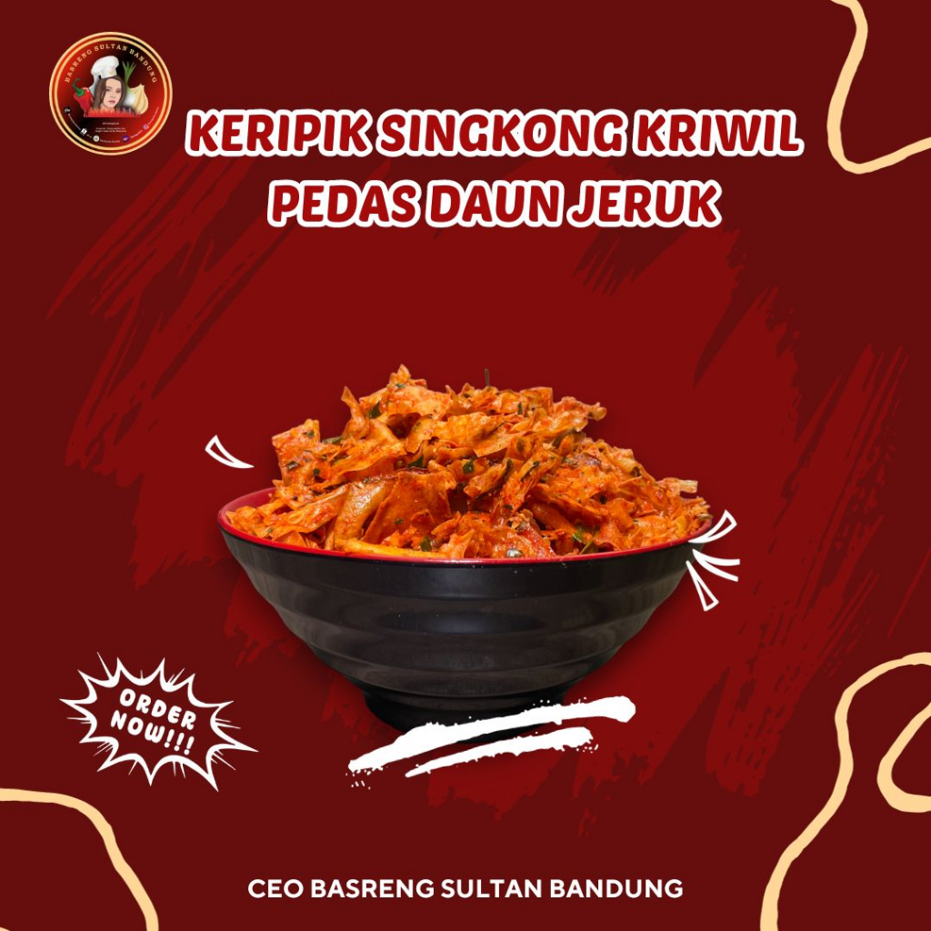 

Keripik Singkong Kriwil Sultan Bandung - 250GR