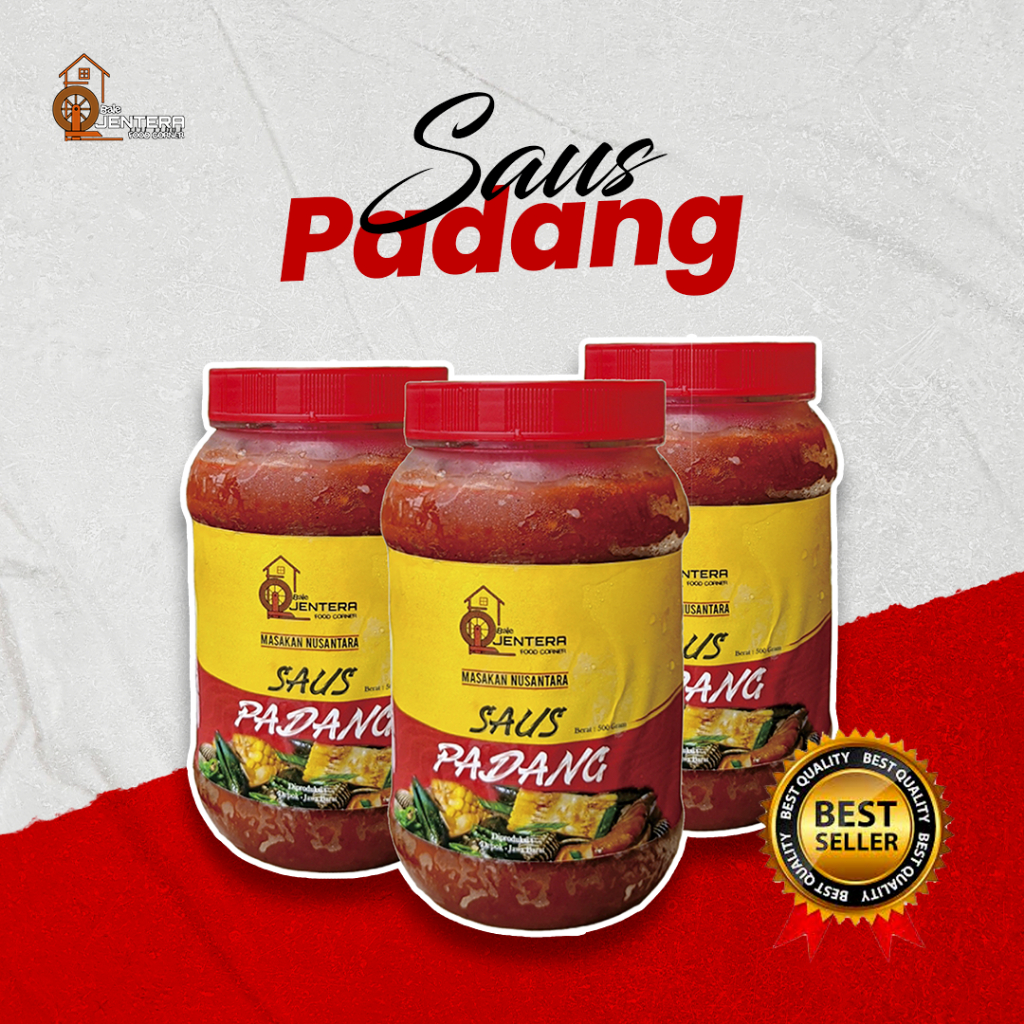 

Bale Jentera - Saus Padang Premium 500ml Siap Makan