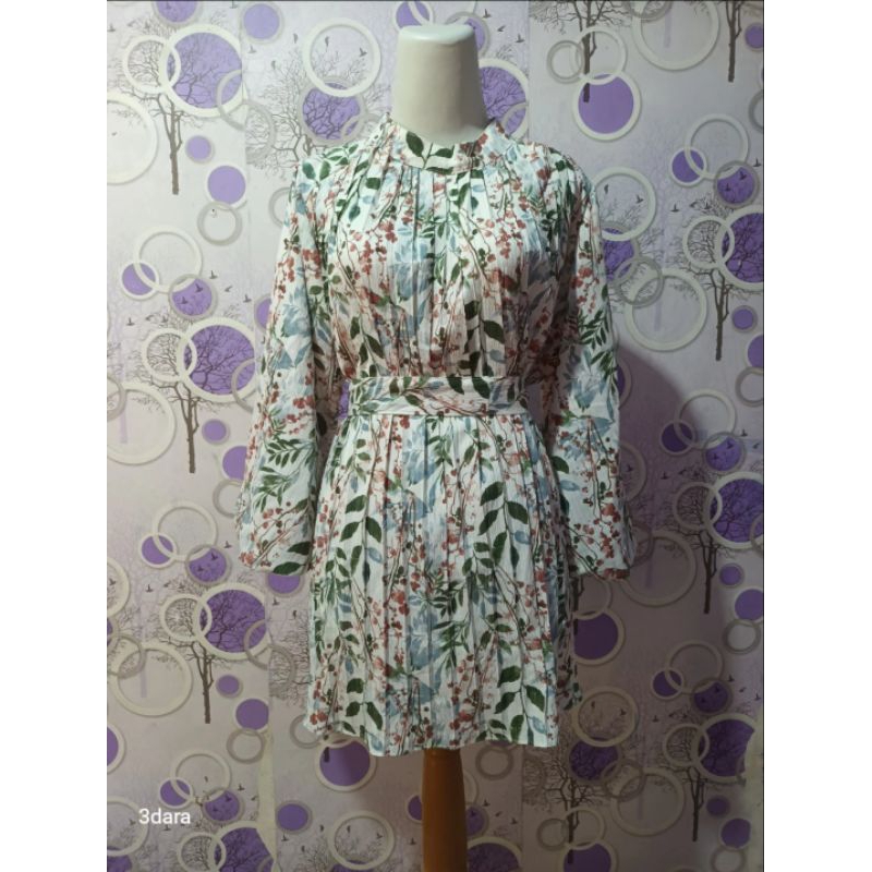 blouse plisket/Atasan plisket