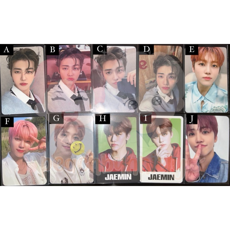 NCT Dream Jaemin Official Photocard istj yes24 soundwave starriver everline fanmeet 2023 showcase wi