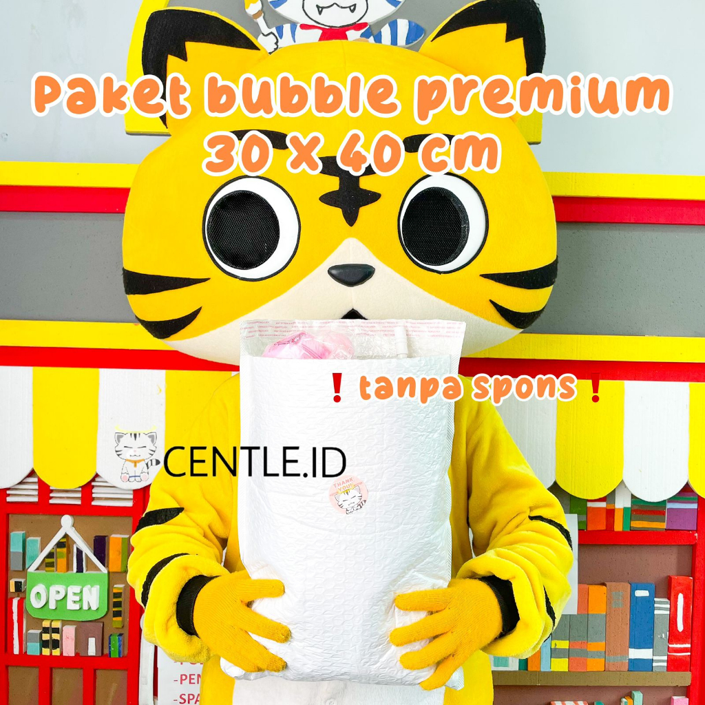 

CENTLE.ID (TANPA SPONS) PAKET BUBBLE PREMIUM MALIK ukuran 30 x 40 cm isi paket alat tulis stationery kado unik lucu hadiah kotak pensil buku origami buku diary gembok