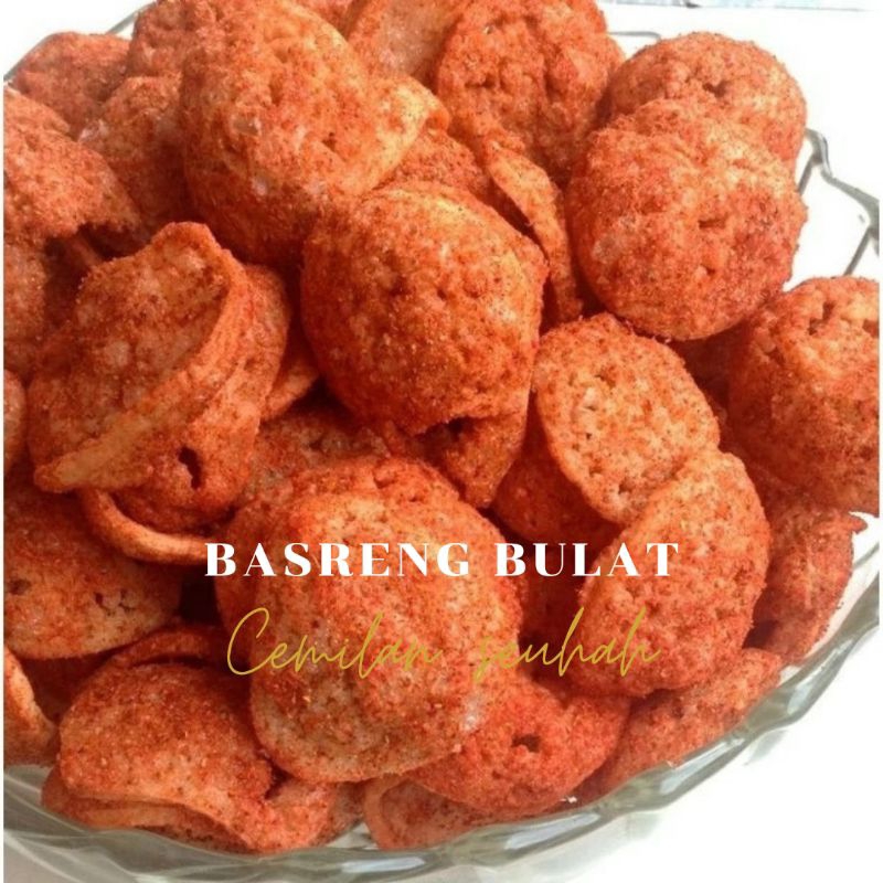 

Basreng Bulat Pedas Daun Jeruk Kering Kriuk 1Kg
