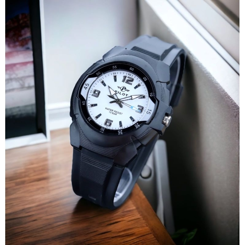 Jam Tangan Anak Pria&Wanita Analog Karet Tahan Air
