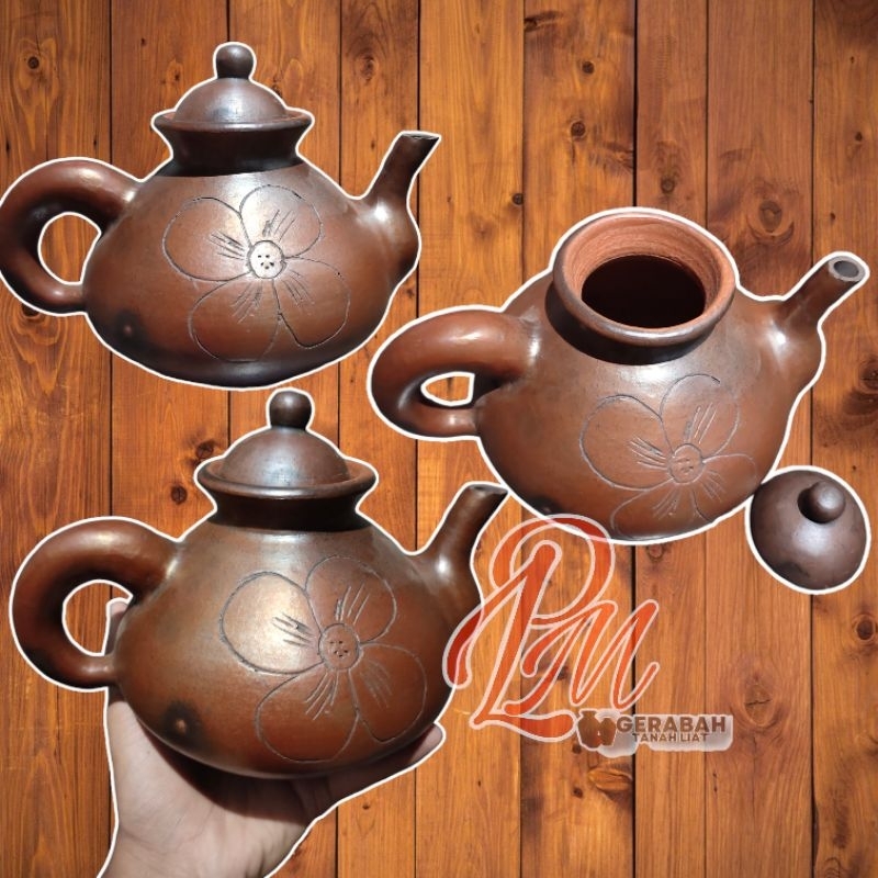 Teko Teh Gerabah Tanah Liat, Teko Aladin gerabah tanah liat