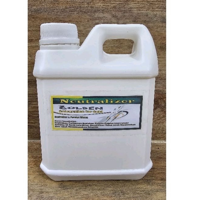 Golden Neutralizer/Activator ( Neutralizer & Perekat Warna ) Untuk Sepuh Putih Rhodium, Sepuh Kuning