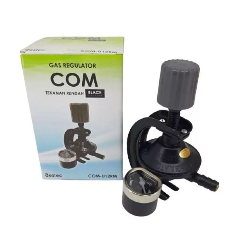 Regulator DESTEC Meter U12RM - Regulator Gas Destec COM U 12RM Regulator Kompor Gas