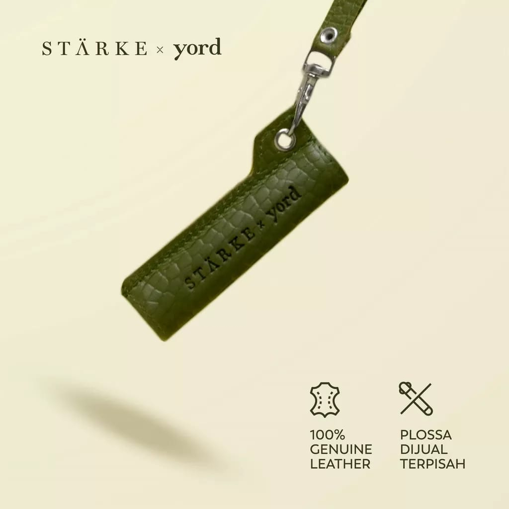 Plossa Sleeve Lanyard Minyak Angin Aromatherapy STARKE x Yord Olive Green