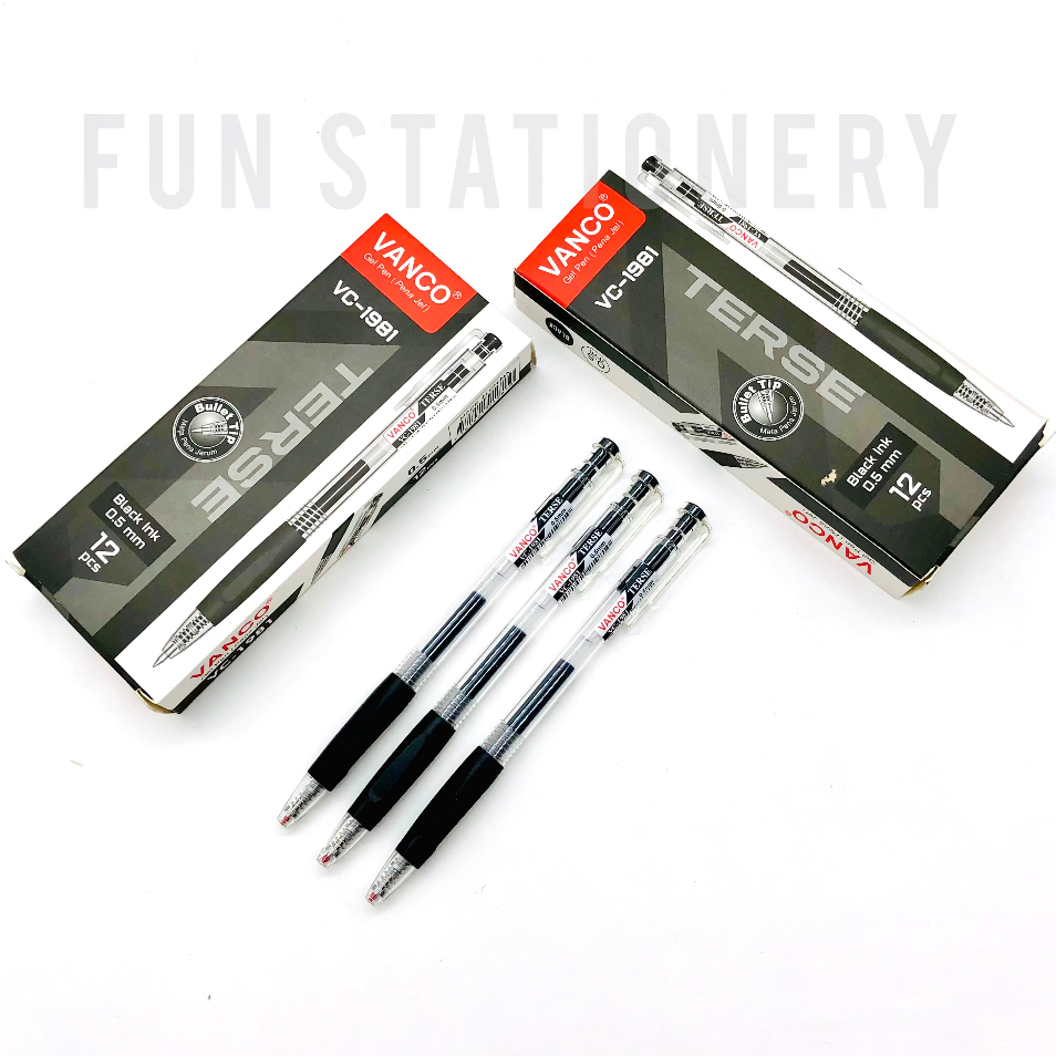 

PULPEN GEL VANCO CLICK VC - 1981 (0.5 mm) / BALL PEN / PENA CETEK