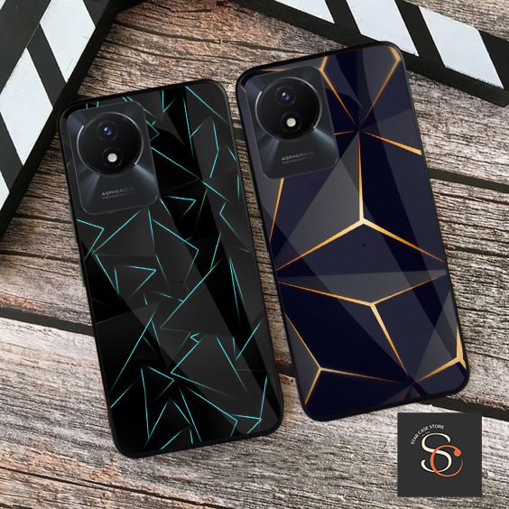 (SR 52) SOFTCASE GLASS ALL TYPE VIVO Y02 Y02T YO1