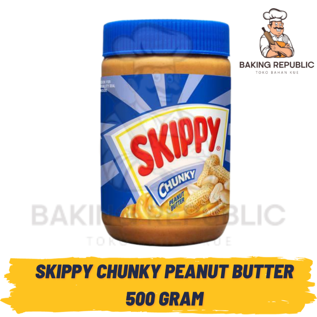 

SKIPPY PEANUT BUTTER CHUNKY | 500 GRAM + BUBBLE WRAP