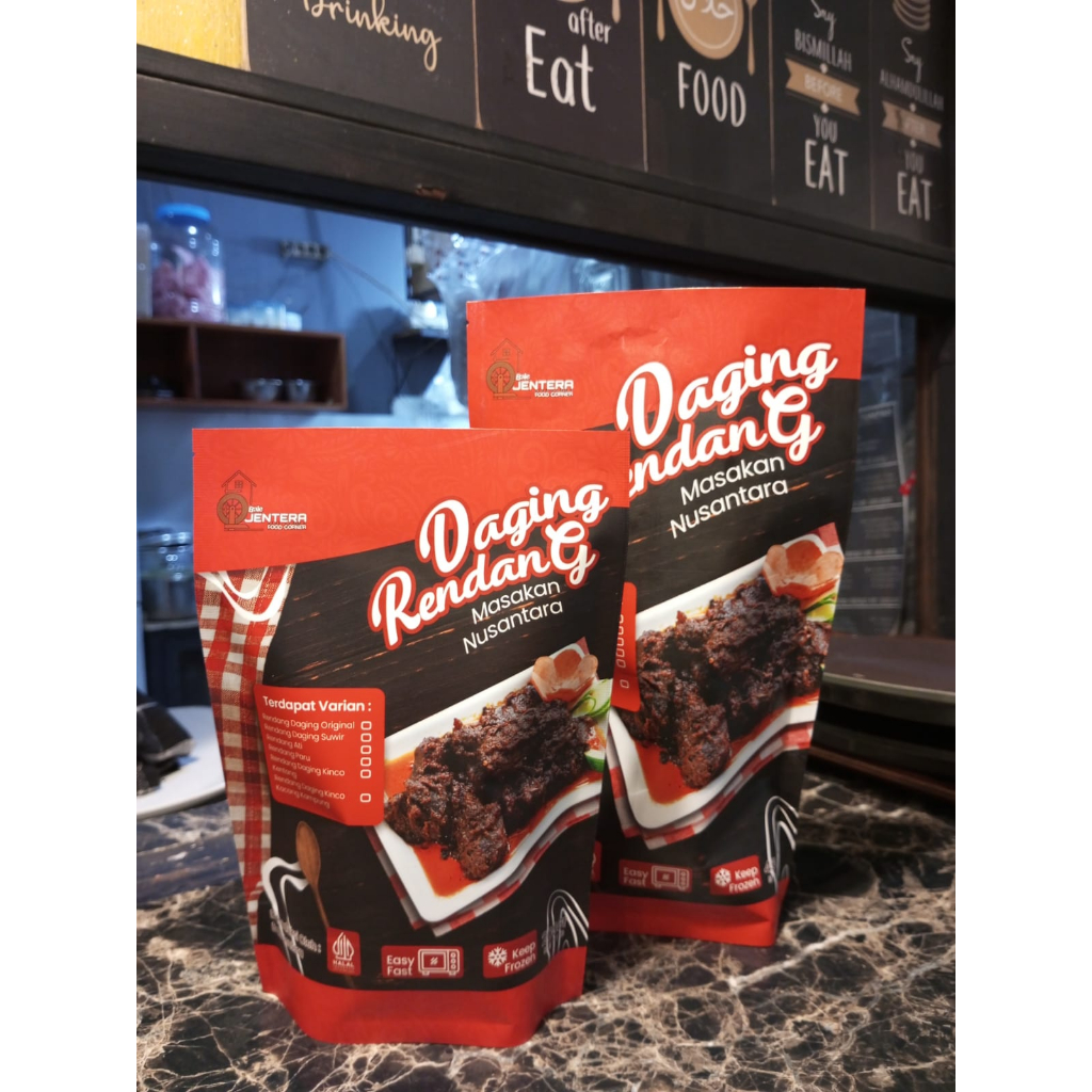 

Bale Jentera - Rendang Paru 200Gr Frozen Food
