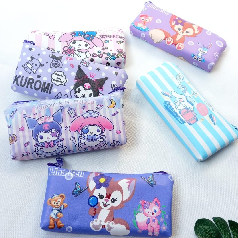 

Tempat Pensil / Kotak Pensil Dompet Motif Cewek Lucu Uk. Medium
