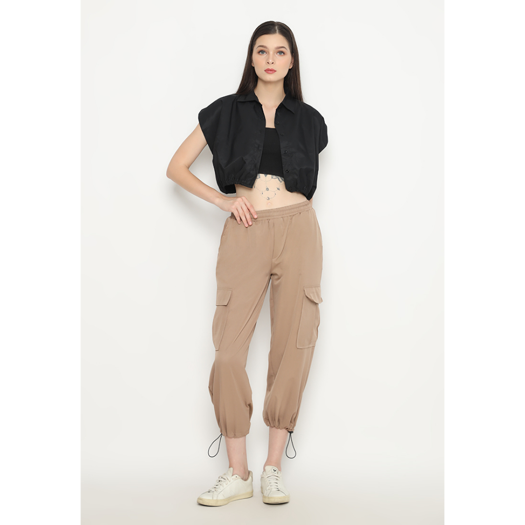 Mannequin Drawstring Cargo Pants