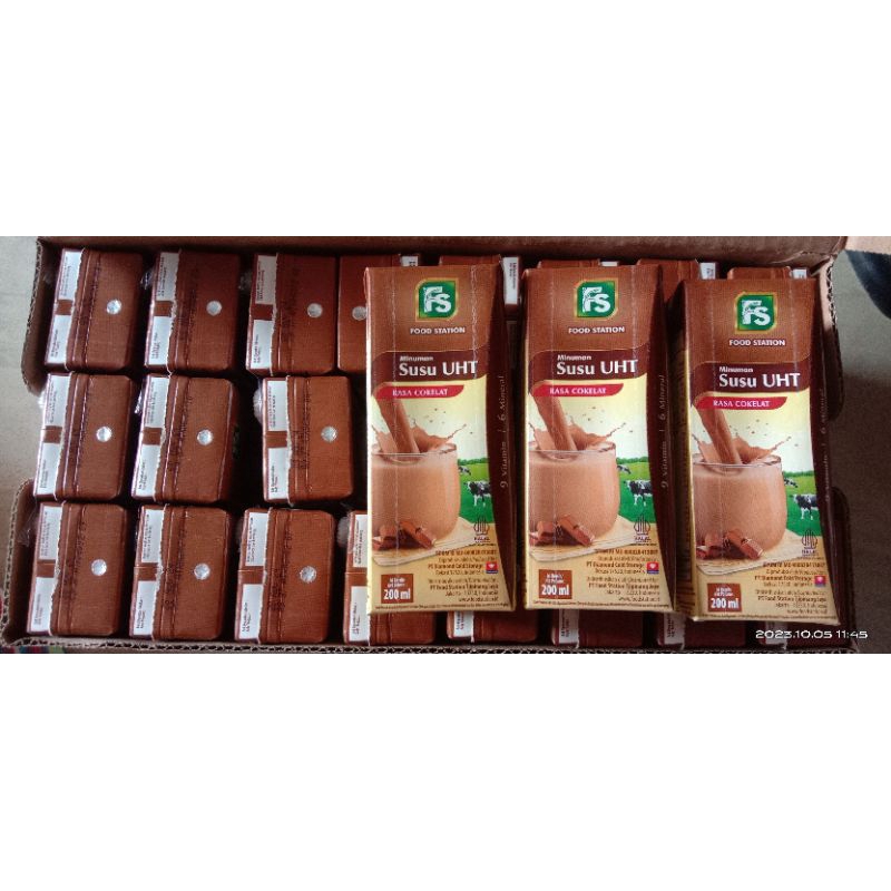 

Susu UHT 200 ML rasa Coklat