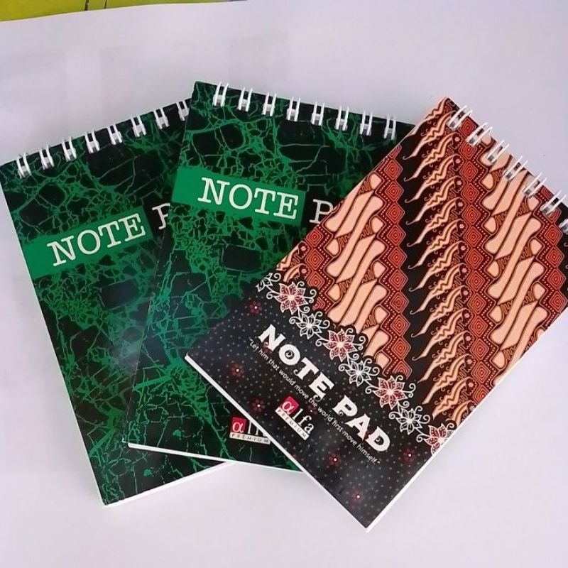 

Note Pad Spiral NPS 404