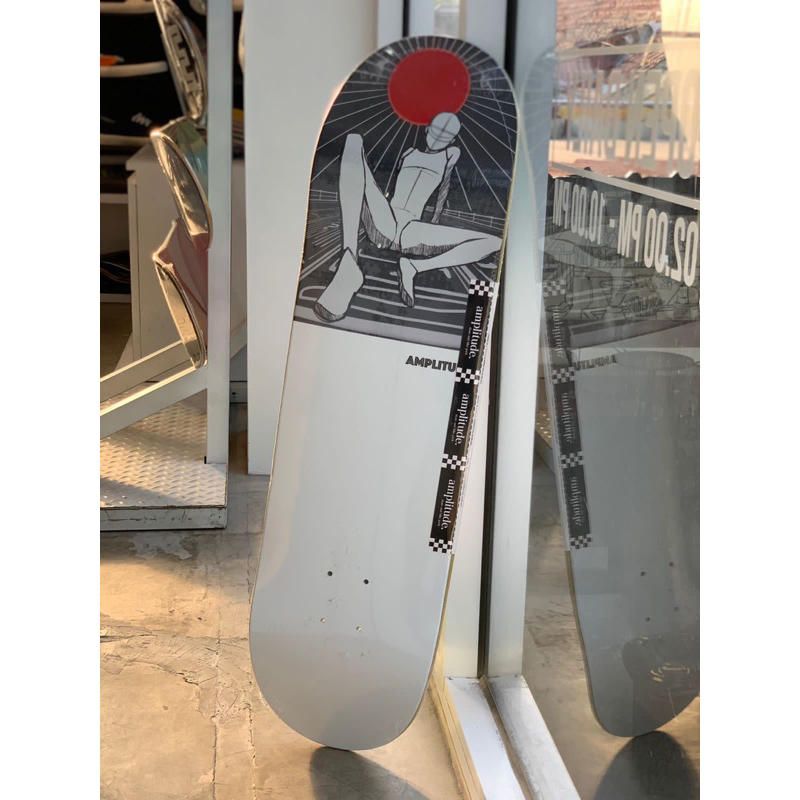 AMPLITUDE SKATEBOARDS DECK “RELAX” FREE GRIPTAPE