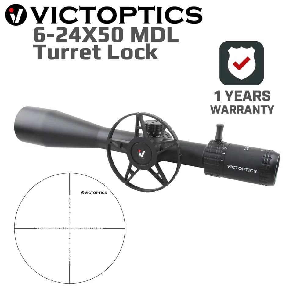 TELESKOP VECTOR VICTOPTICS 6-24X50 SFP TERBARU