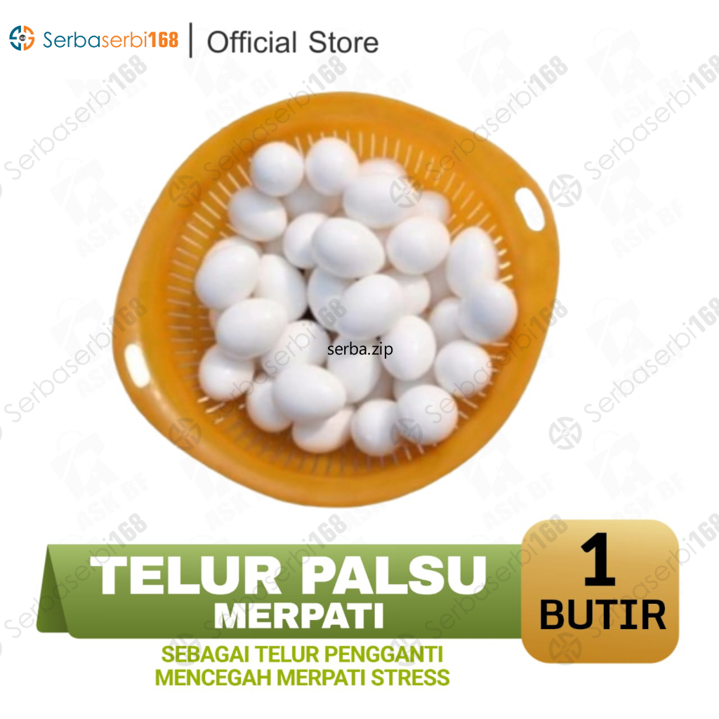 Telur Telor Palsu Merpati mainan burung merpati