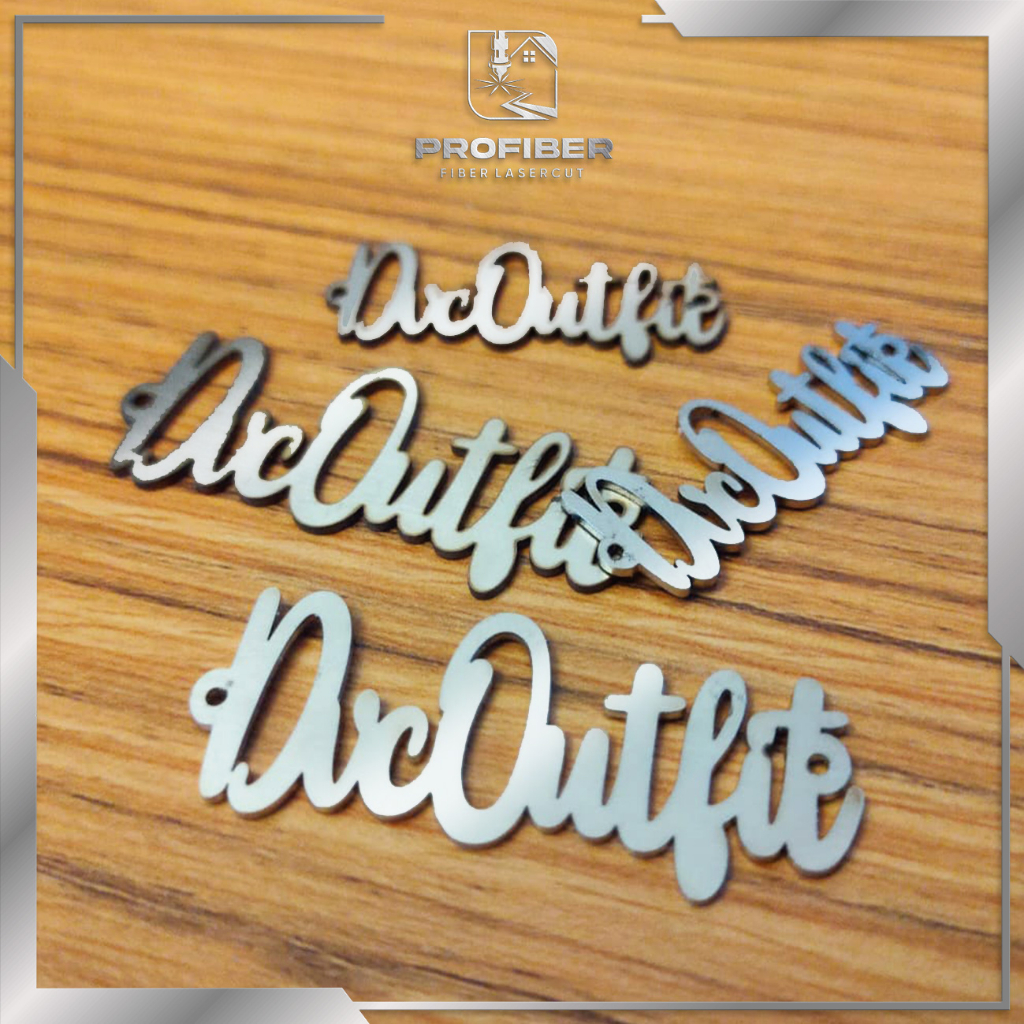 

Label Plat Stainless Steel I Label Hijab I Label Baju