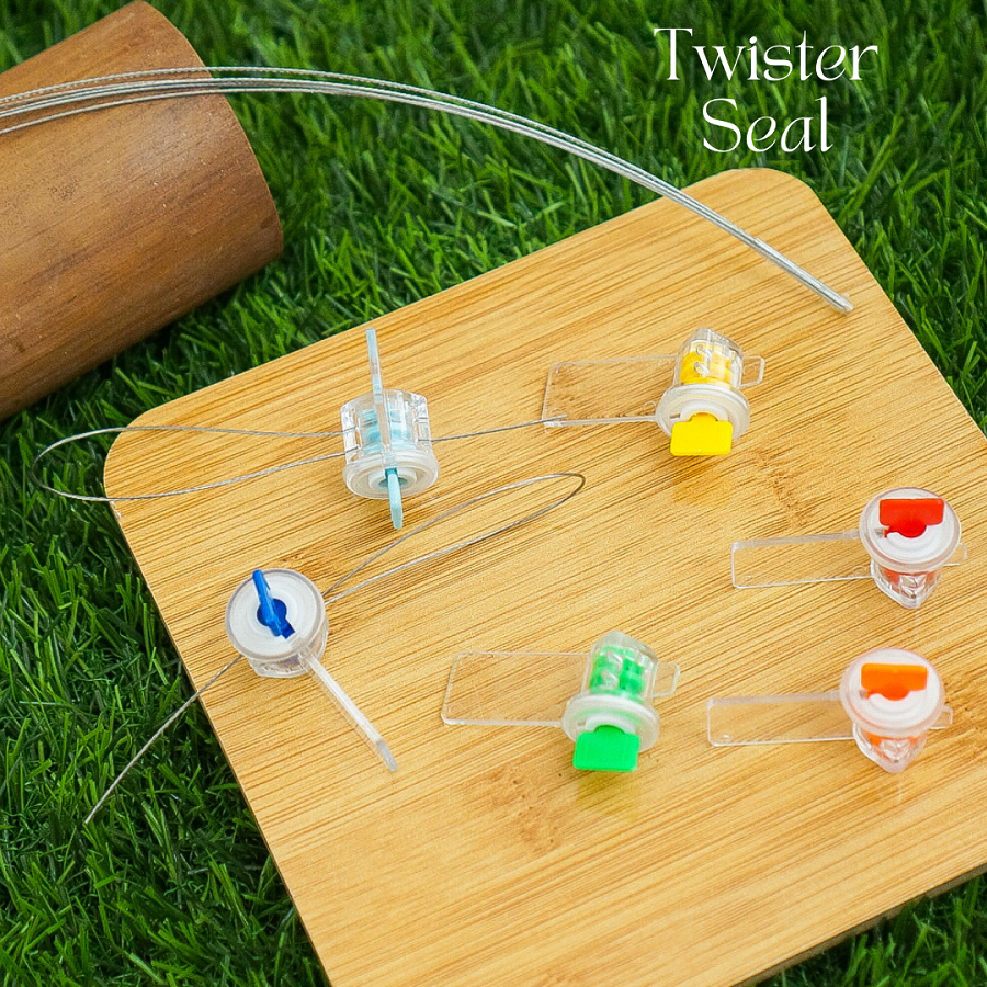 Segel Putar PLN Meteran Listrik Segel PDAM Seal Twister Security