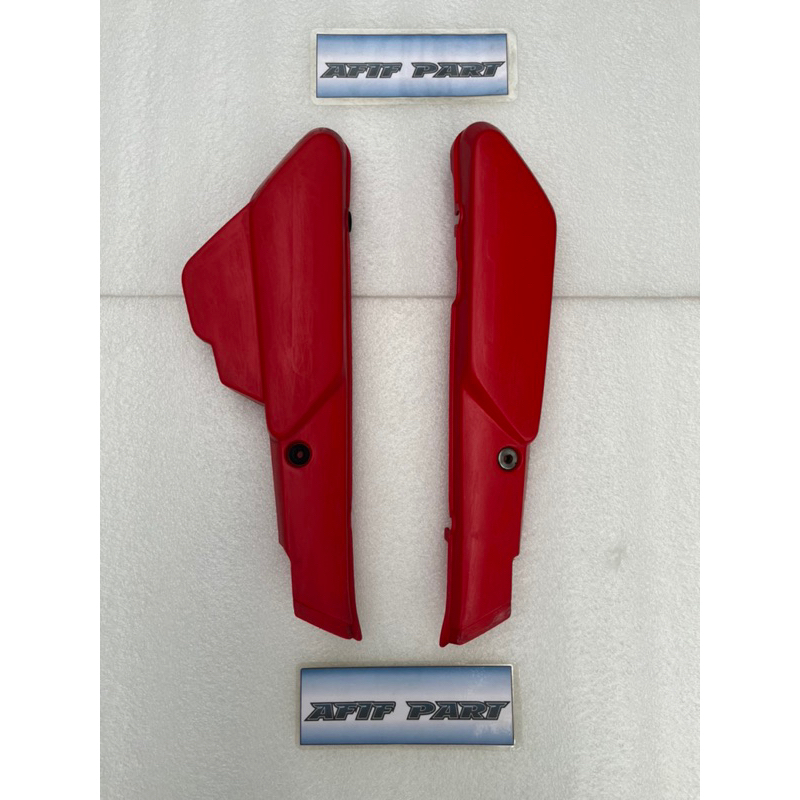 cover tepong tutup bok box aki accu merah Yamaha alfa champ ori original