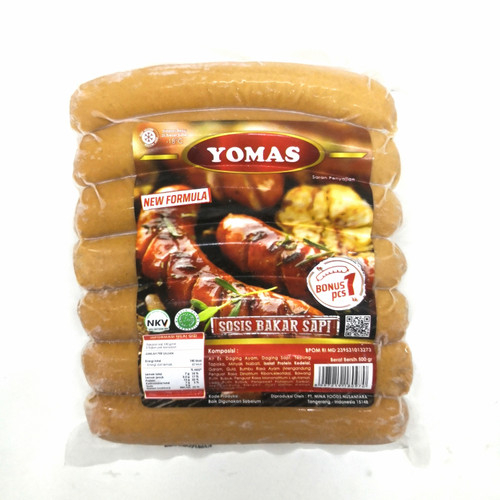 

Yomas Jumbo Sosis Sapi Bakar Original Isi 7