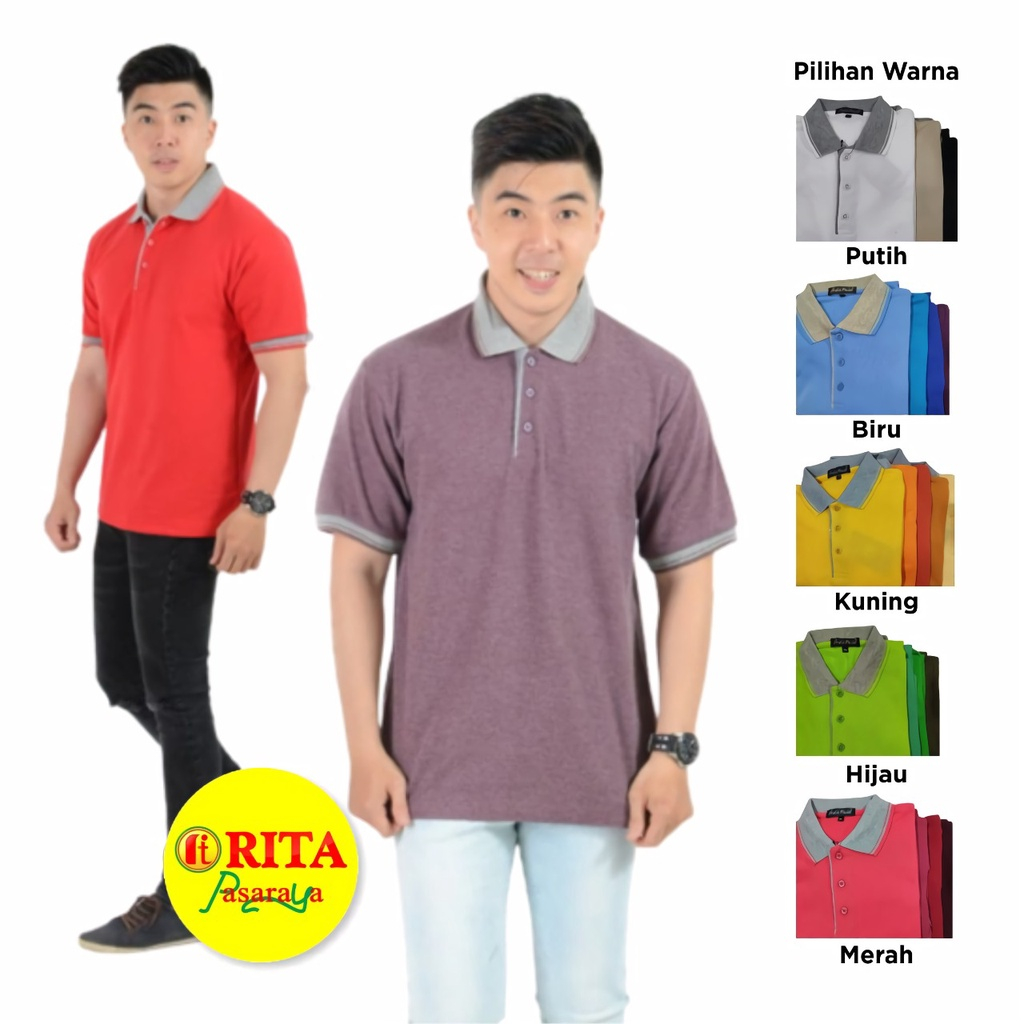 Andre Michel Kaos Polo/ Kaos Kerah