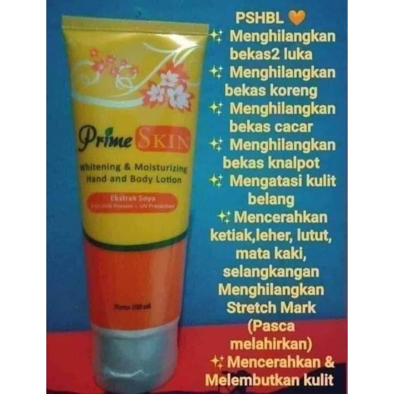 

PRIME SKIN HANDBODY LOTION