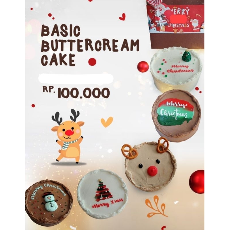 

Bento Tart christmas hampers Natal +box dan hangtag