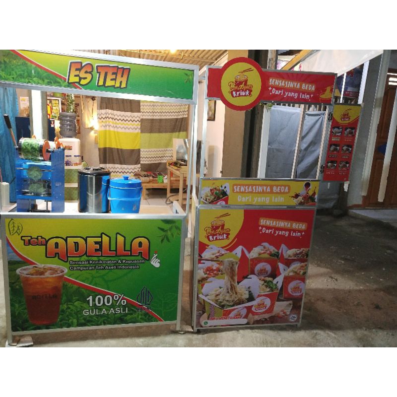 

Paket Usaha Mie ayam dan es teh Adella