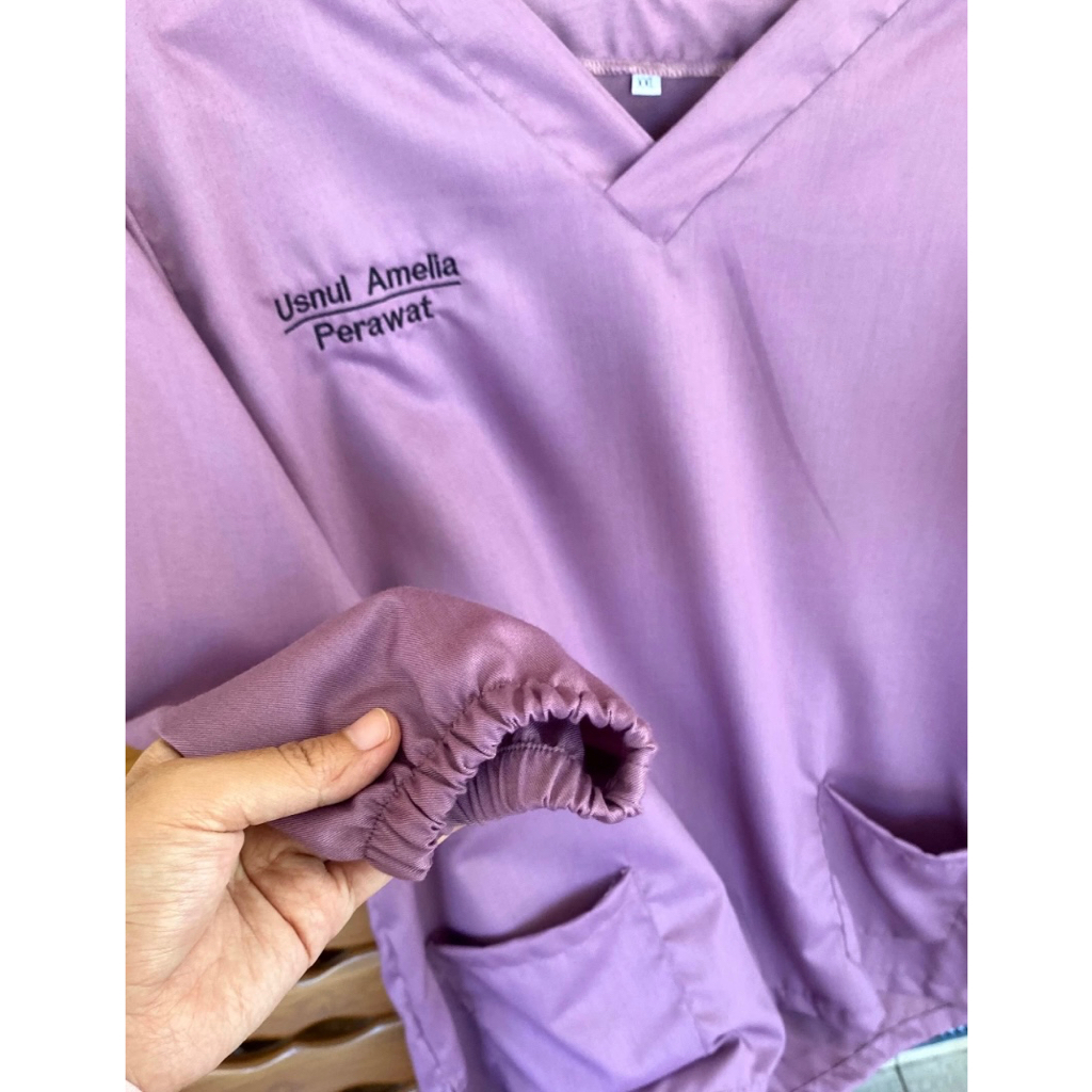 BAJU OK LENGAN PANJANG KARET SET CELANA TOYOBO SERI C