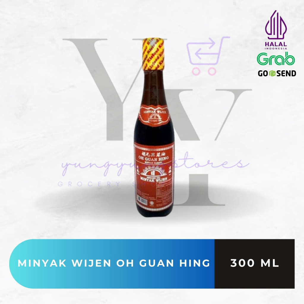 

Minyak Wijen Matahari / Sesame Oil Oh Guan Hing 300 ml