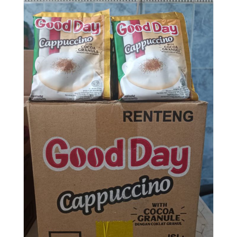 

Good Day Cappucino Renteng 25g x 10 sachet
