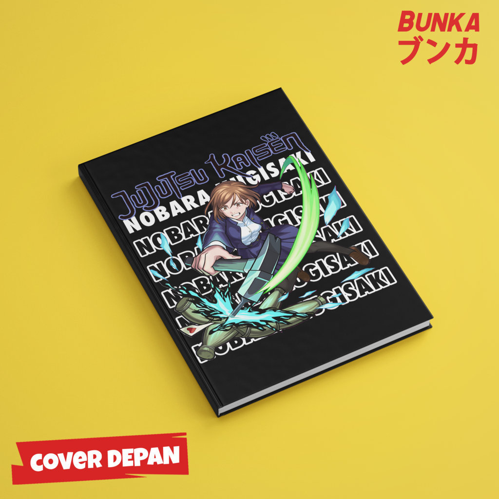 

Note Book Aesthetic Anime Jujutsu Kaisen Nobara Kugisaki Design Hardcover A5 Buku Tulis Catatan Notes Agenda Planner Jurnal vintage buku catatan story book kado anniversary valentine cowok cewek murah