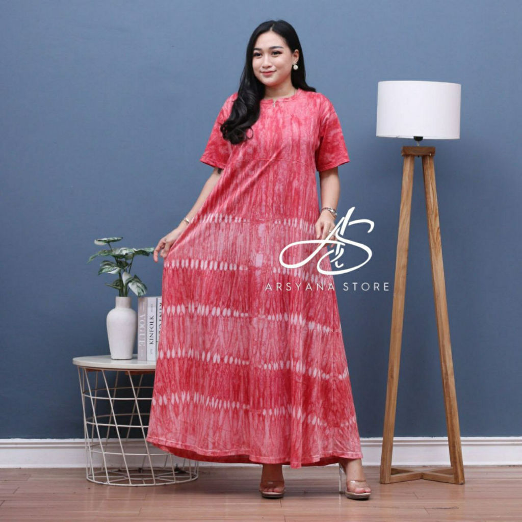 Danis Clothing COD Daster Lengan Pendek Daster Panjang Ukuran Jumbo