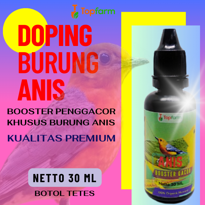 Penggacor Burung Anis Merah / Vitamin Burung Anis Kembang / Obat Burung Anis Biar Gacor / Doping Bur