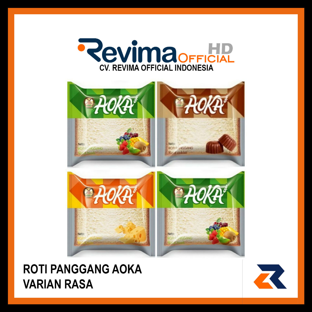 

Roti Panggang AOKA Varian Rasa kemasan 5 bungkus