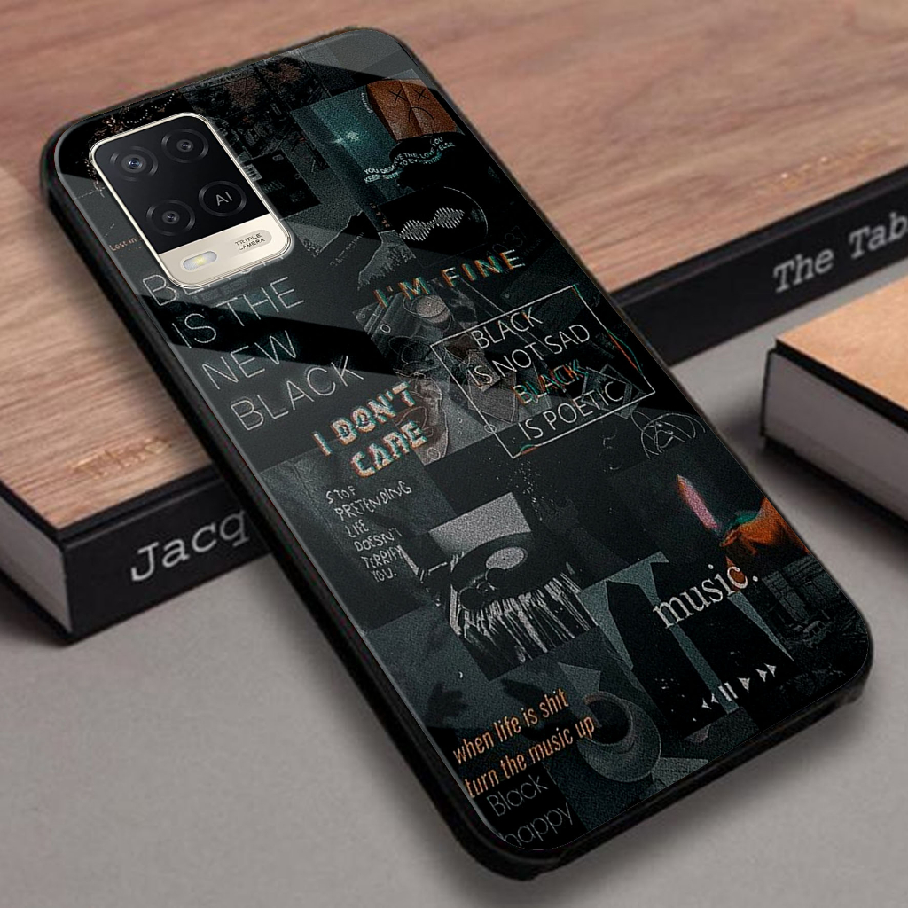 Case OPPO A54 - Casing OPPO A54 - ( AESTHETIC ) - Case Hp - Softcase Hp - Silikon Hp - Softcase Glas